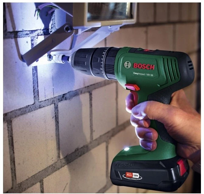 Bosch EasyDrill 18V-38 komplektas Akumuliatorinis gręžtuvas-suktuvas