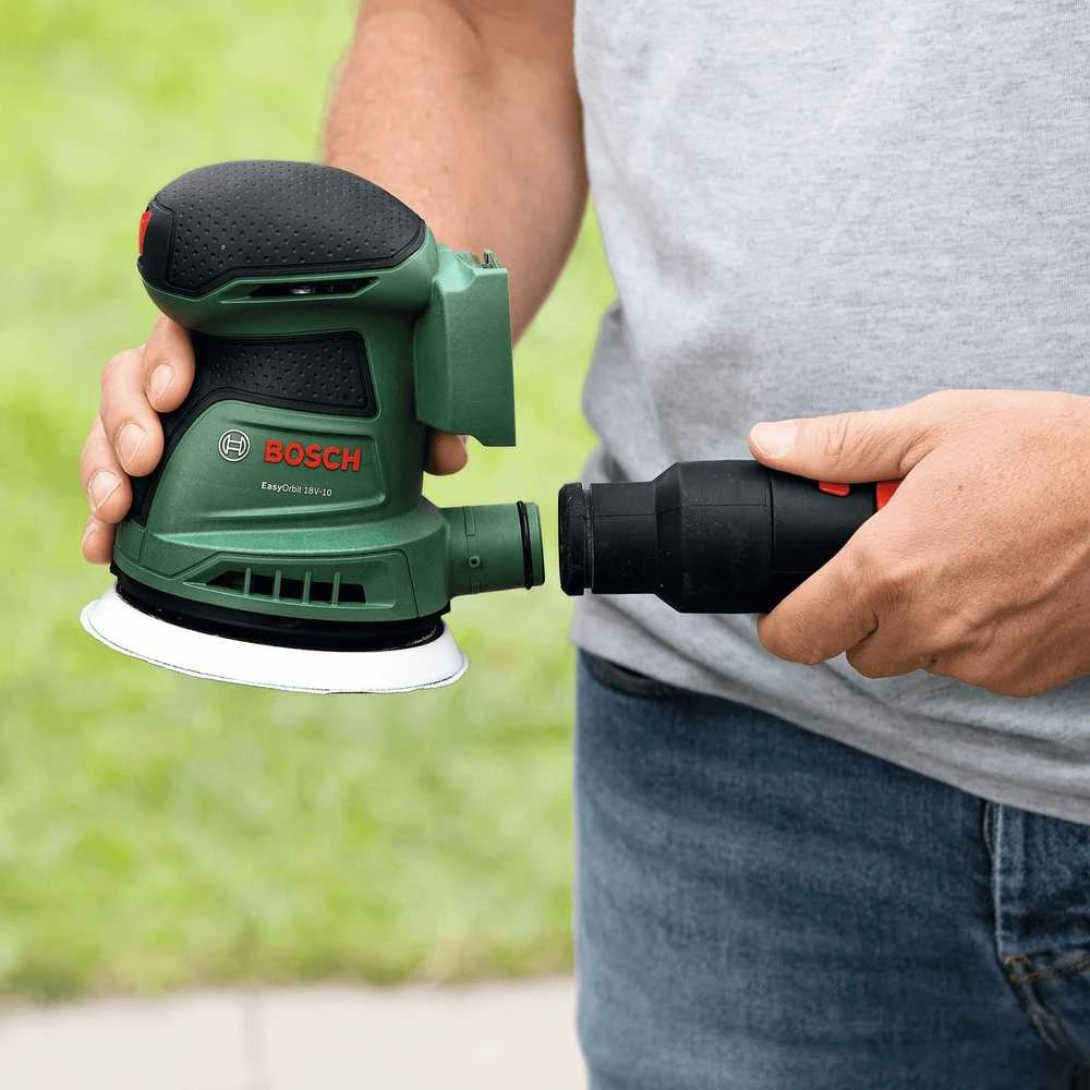 Bosch EasyOrbit 18V-10 be akumuliatoriaus ir kroviklio Ekscentrinis šlifuoklis