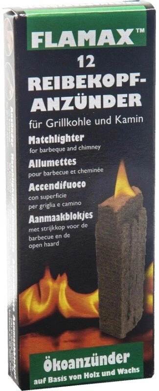 Flamax Ekologiški uždegimo kubeliai | degtukai, 12 vnt.