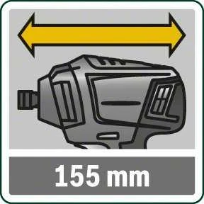 Bosch Advanced ImpactDrive 18 Akumuliatorinis smūginis raktas, be akumuliatoriaus ir kroviklio