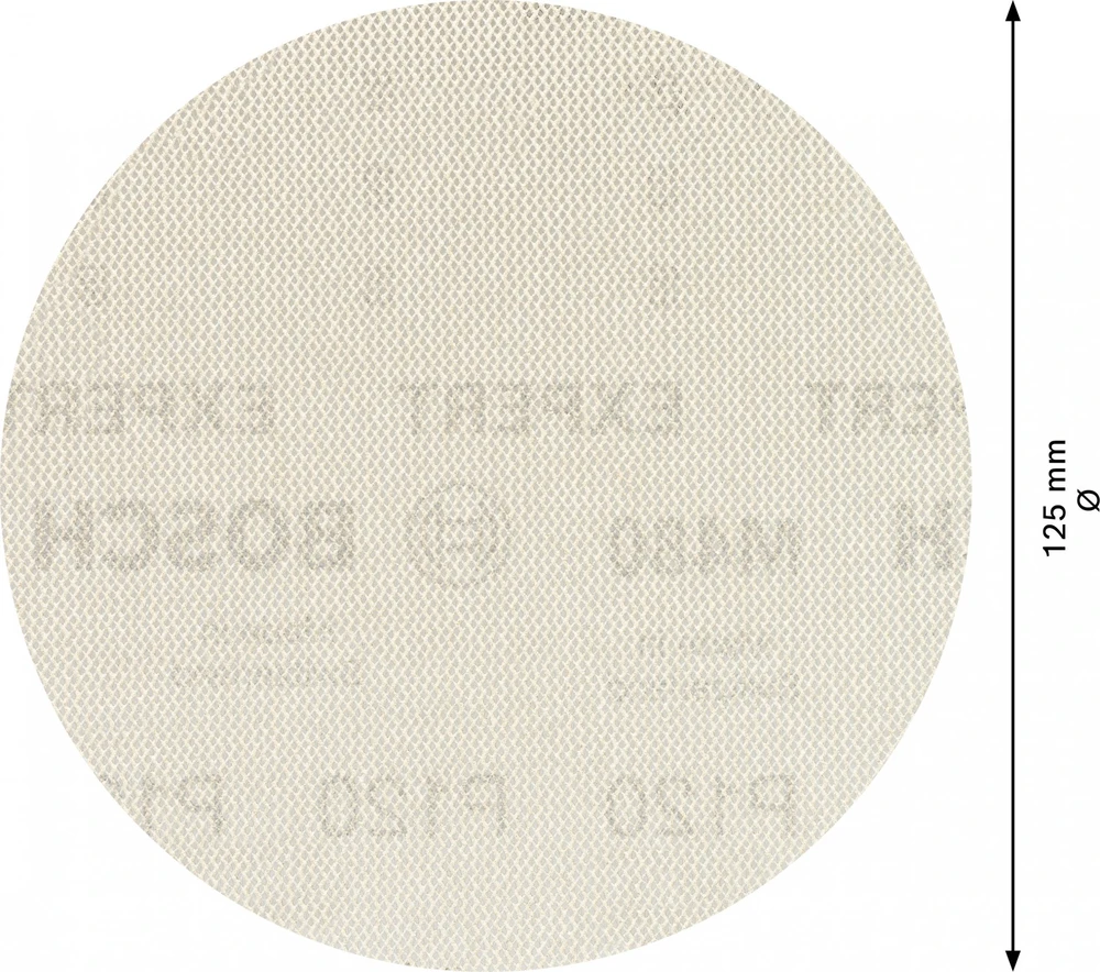 Bosch Šlifavimo tinklelis M 480 125mm, G120, 5 vnt.