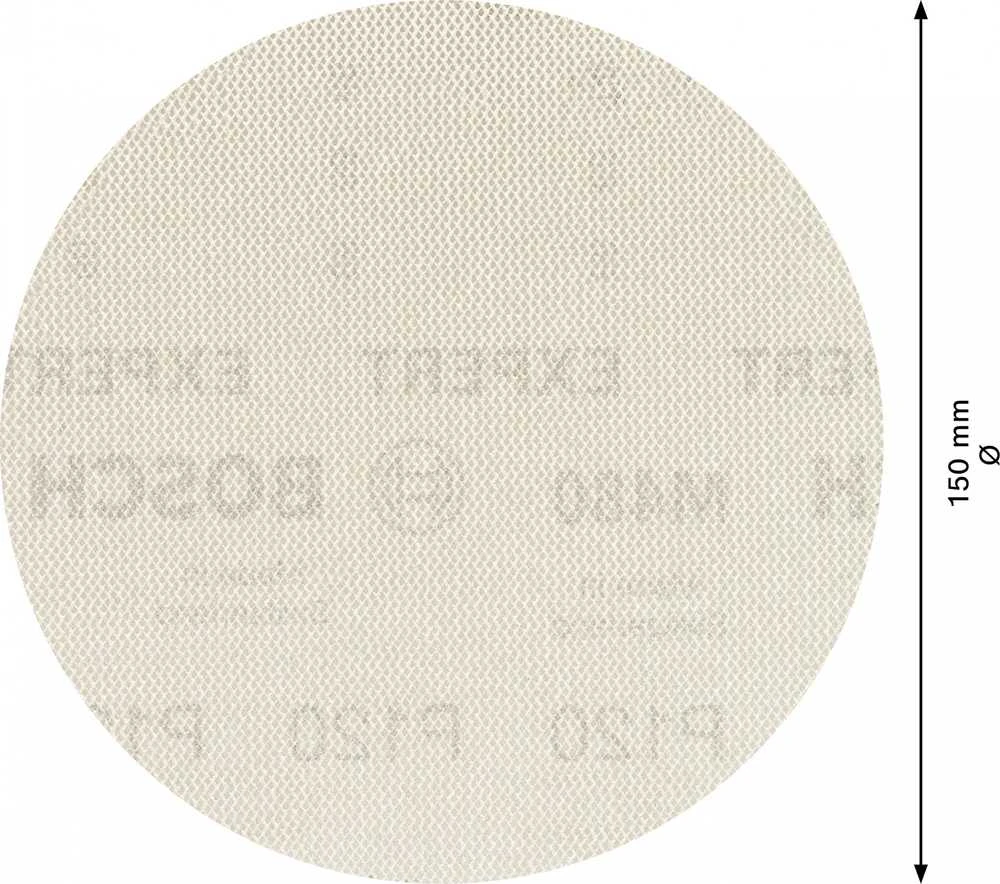 Bosch Šlifavimo tinklelis M 480 150mm, G120, 5 vnt.
