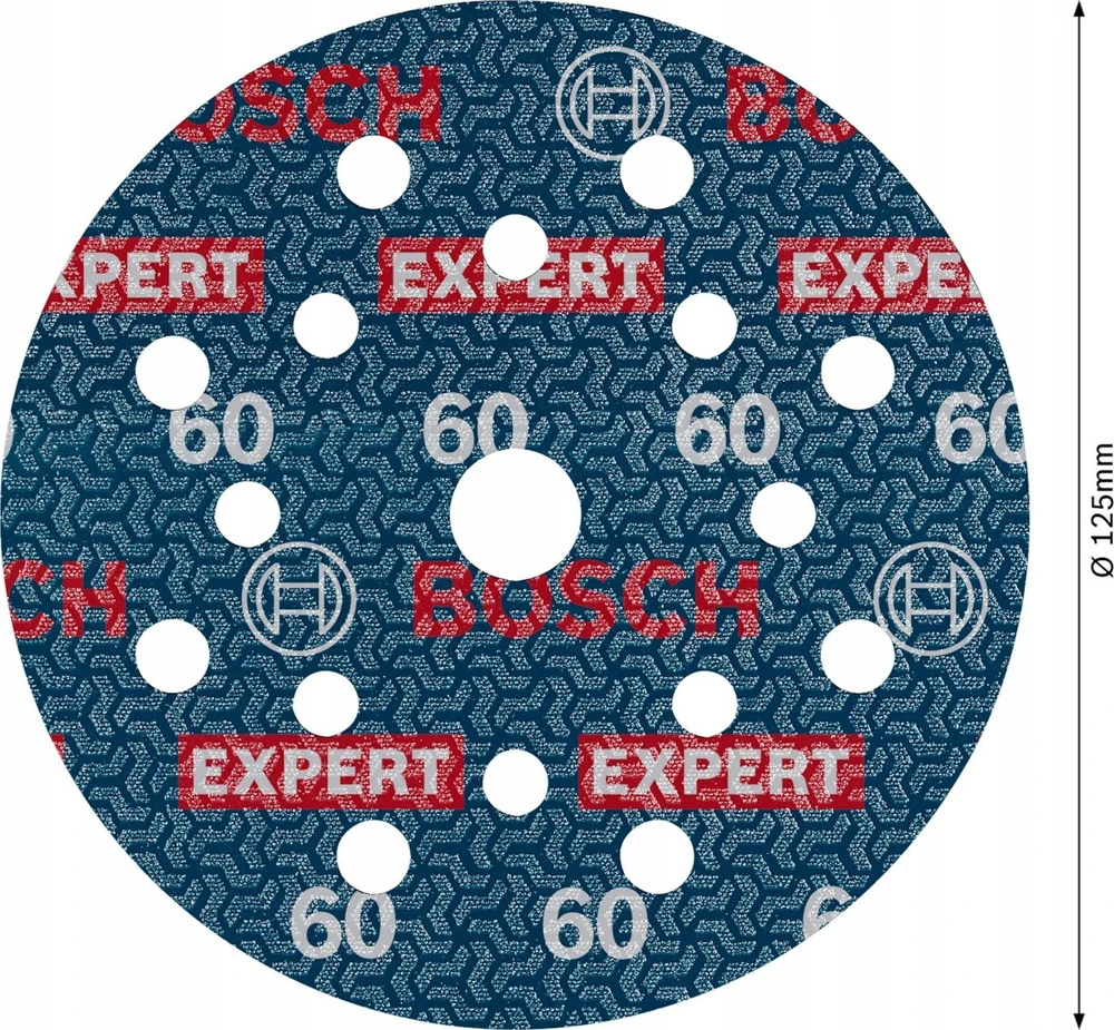 Bosch Fol. šlif. diskas O780,6 EXPERT, 125 mm, G60