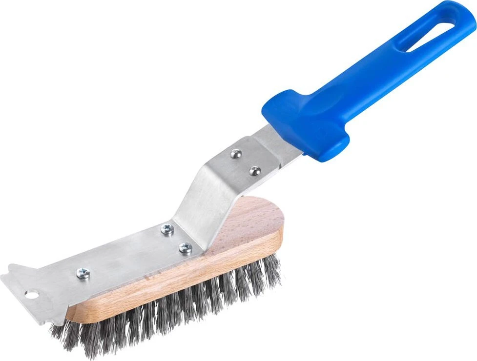 Bosch for grills. Nerūdijantis plienas bristles.With scraper