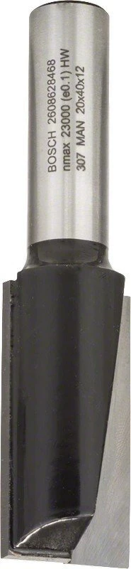 Bosch Pirštinė freza D=20 mm L=40 mm, kotas 12 mm