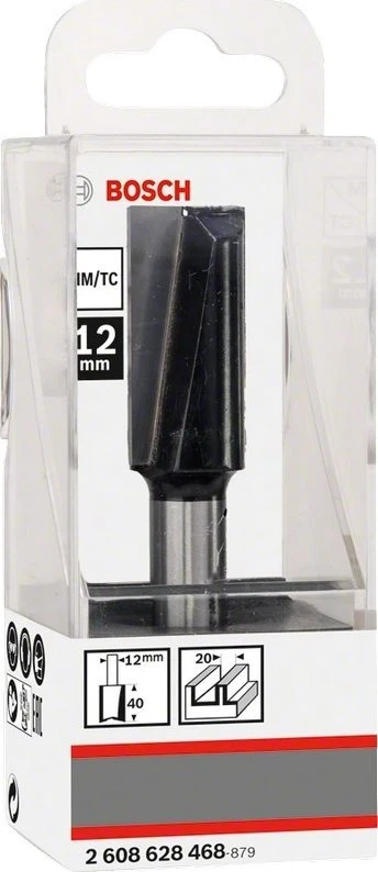 Bosch Pirštinė freza D=20 mm L=40 mm, kotas 12 mm
