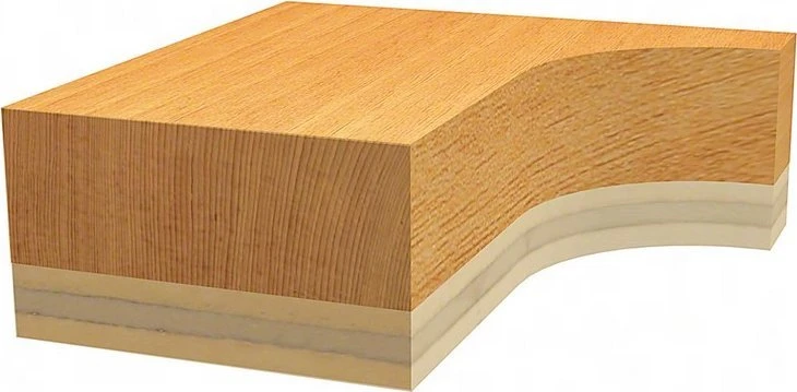 Bosch Tiesi freza HM L=19 mm, aukštis 8 mm