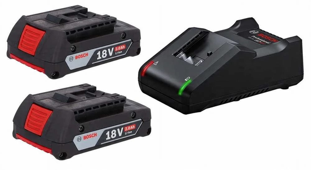 Bosch GBH 18V-18, 2x2,0Ah, GAL 18V-20, CC