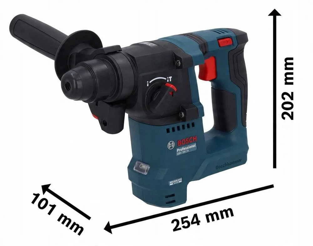 Bosch GBH 18V-18, 2x2,0Ah, GAL 18V-20, CC