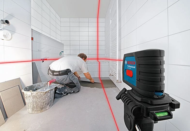 Bosch Kombinuotasis lazeris GCL 2-15 G (3x1.5V AA , Case)