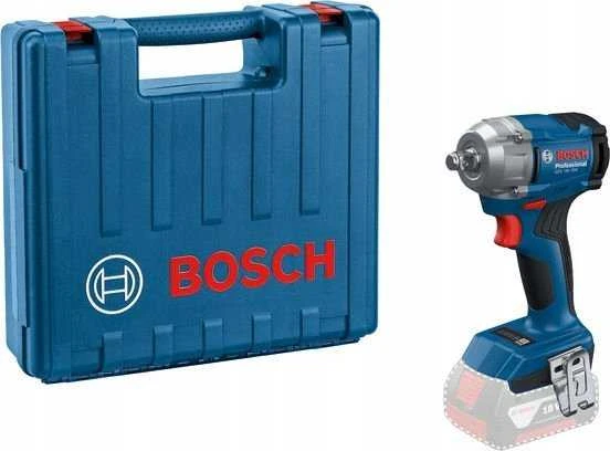 Smūginis veržliasukis Bosch GDS 18V-350 Professional; 18 V; 2x4,0 Ah akumuliatoriai. + L formos dėklas