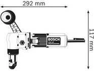 Bosch Iškertamosios skardos žirklės GNA 3.5