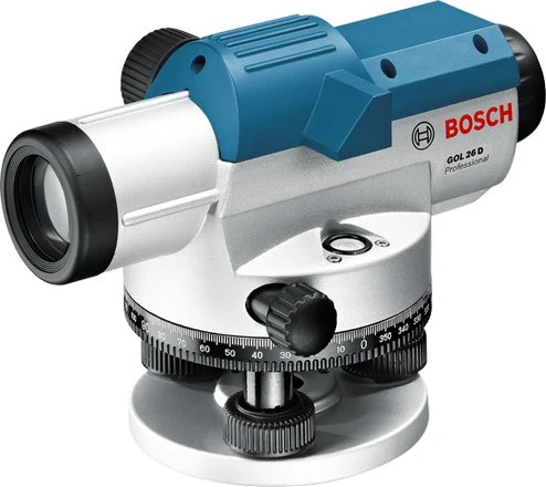 Optinis nivelyras Bosch GOL 26 G + priedai