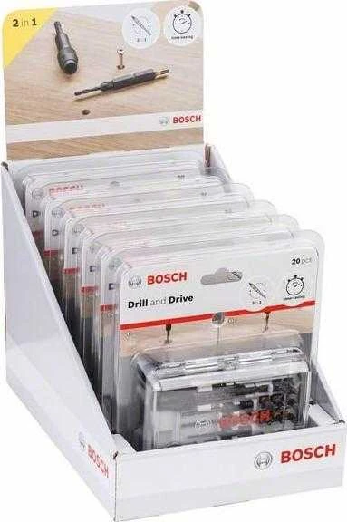 Bosch 20 dalių komplektas Extra Hard HSS