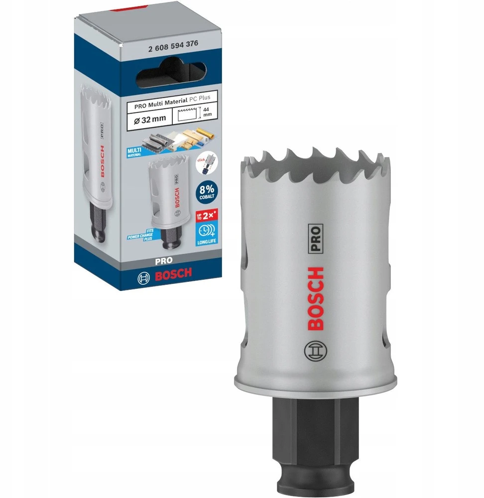Bosch 32 mm ręž.karūna PRO PC Plus Multi Material