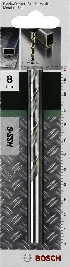 Grąžtas Bosch gręžtuvas Bosch METALBOR HSS-G Ø5.5X57X93MM 118GR