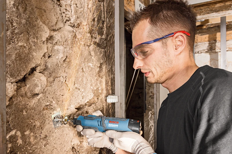 Akumuliatorinis rotacinis įrankis Bosch GRO 12V-35 PROFESSIONAL, be akumuliatoriaus ir kroviklio