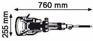Bosch GSH 16-30 Atskėlimo plaktukas