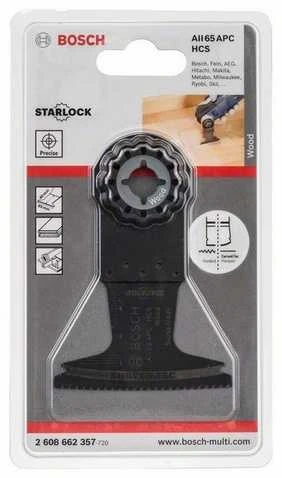 Bosch AII 65 APC, HCS Wood STARLOCK 1 vnt.