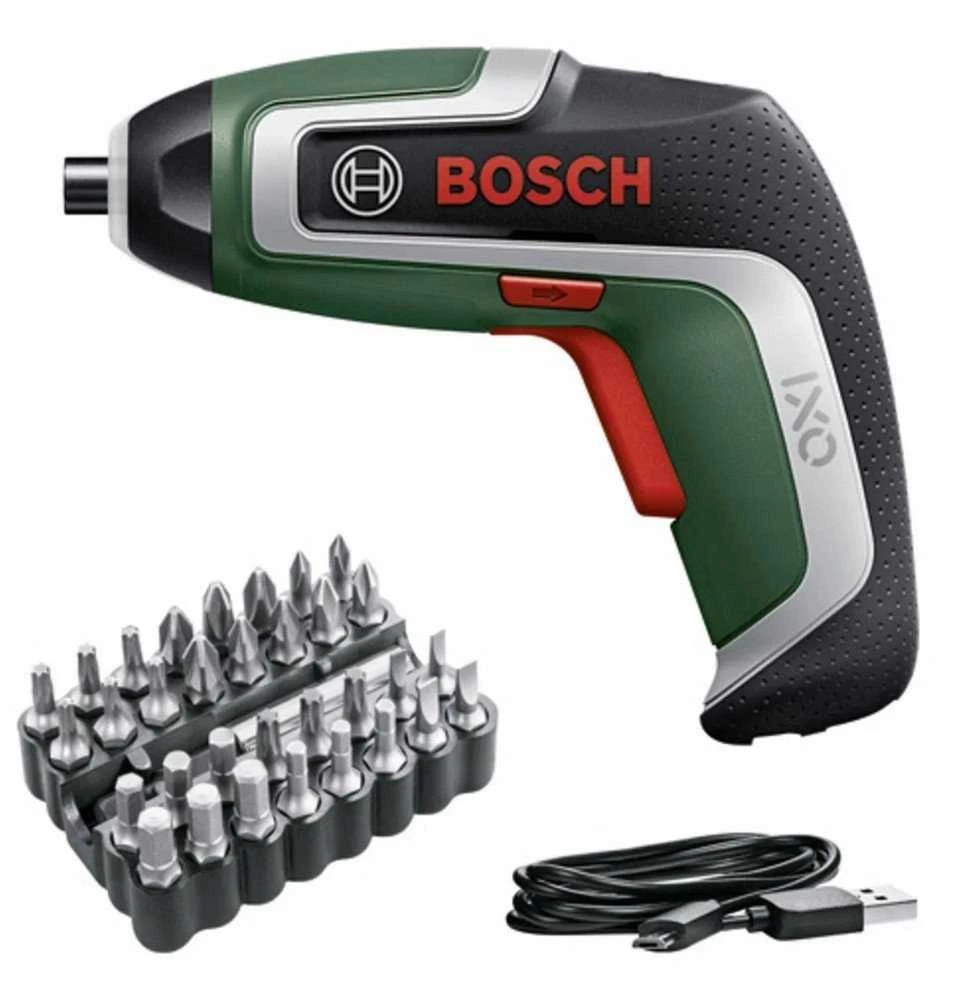 Bosch IXO 7 belaidis atsuktuvas su antgalių komplektu