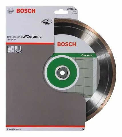 BOSCH DEIMANTINIS DISKAS 250x25,4 PILNAI KERAMINIS