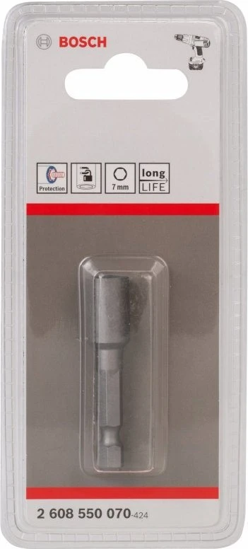 Bosch Šešiabr. raktas dydis 7,0, l=50 mm