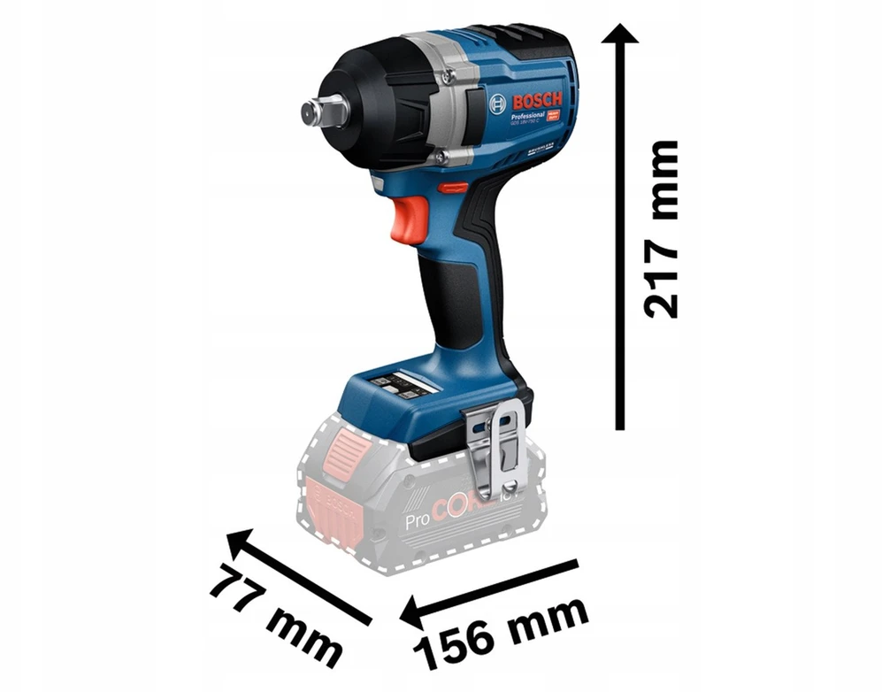 Bosch GDS 18V-750 C 2x8.0Ah PC GAL1880CV CoMo LB