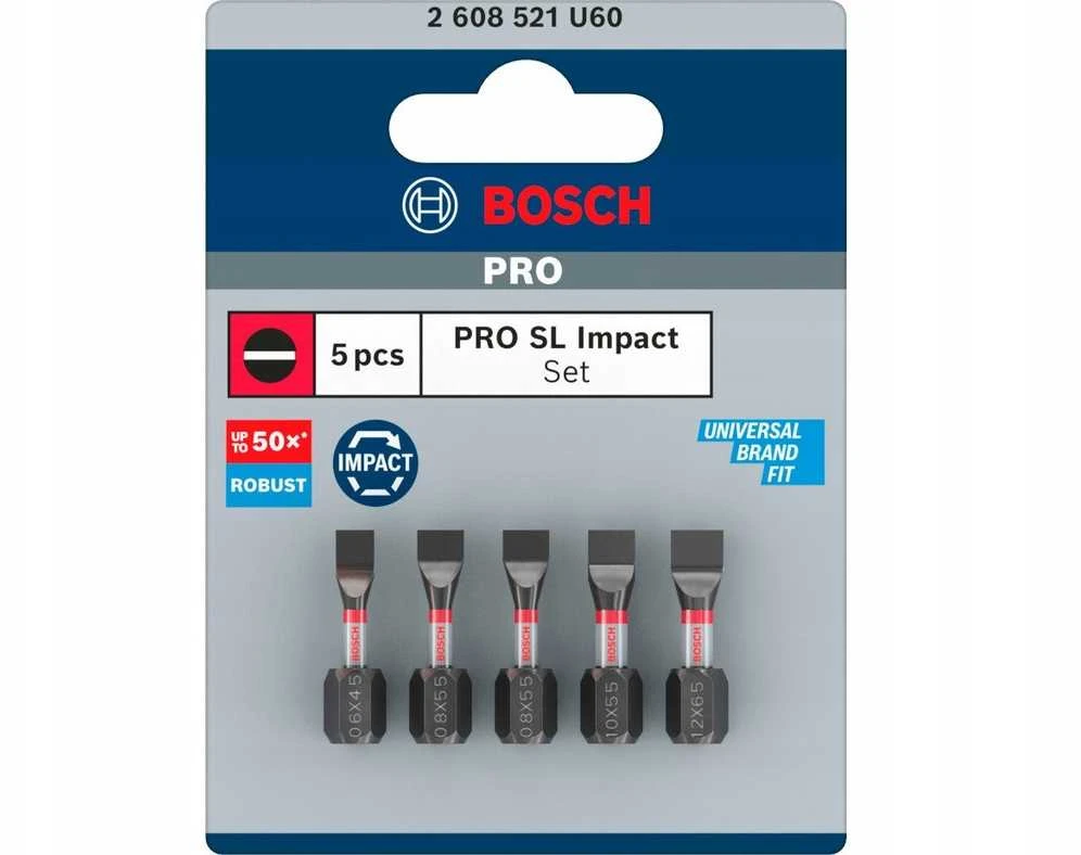 Smūginis suktuvas „Bosch 5 PRO SL“ 4,5, 5,5, 6,5, 25 mm