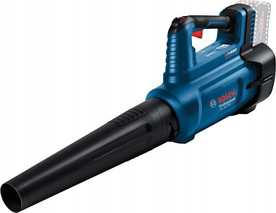 Akumuliatorinis lapų pūstuvas Bosch GBL 18V-750, be akumuliatoriaus ir kroviklio