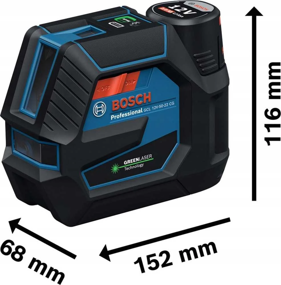 Bosch GCL 12V-50-22 CG, AA1, RM20