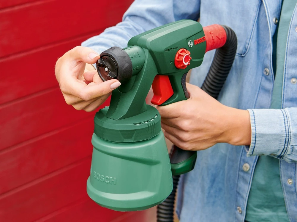 Bosch Akumuliatorinis dažų pulverizatorius EasySpray 18V-100 be akumuliatoriaus ir kroviklio