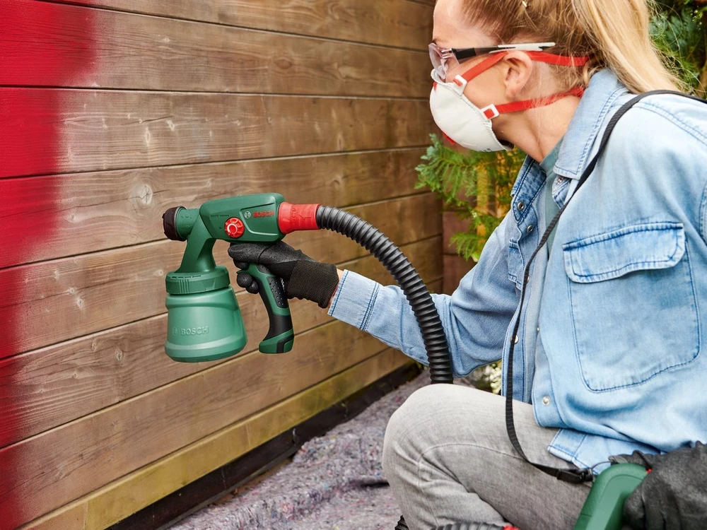 Bosch Akumuliatorinis dažų pulverizatorius EasySpray 18V-100 be akumuliatoriaus ir kroviklio