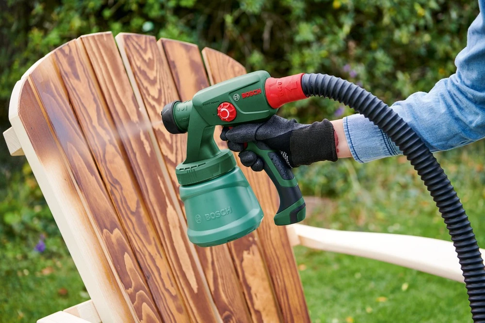 Bosch Akumuliatorinis dažų pulverizatorius EasySpray 18V-100 be akumuliatoriaus ir kroviklio