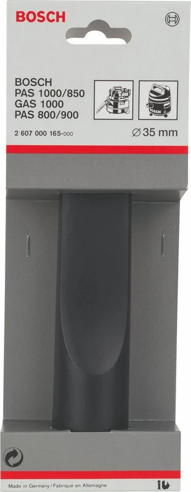 „Bosch Plyšinė purkštukų antgalis 250 mm x 35 mm (2607000165)“
