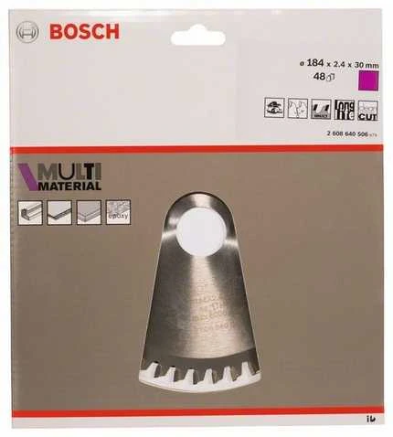 BOSCH diskinis pjūklas MULTI 184x2,4x30x48z