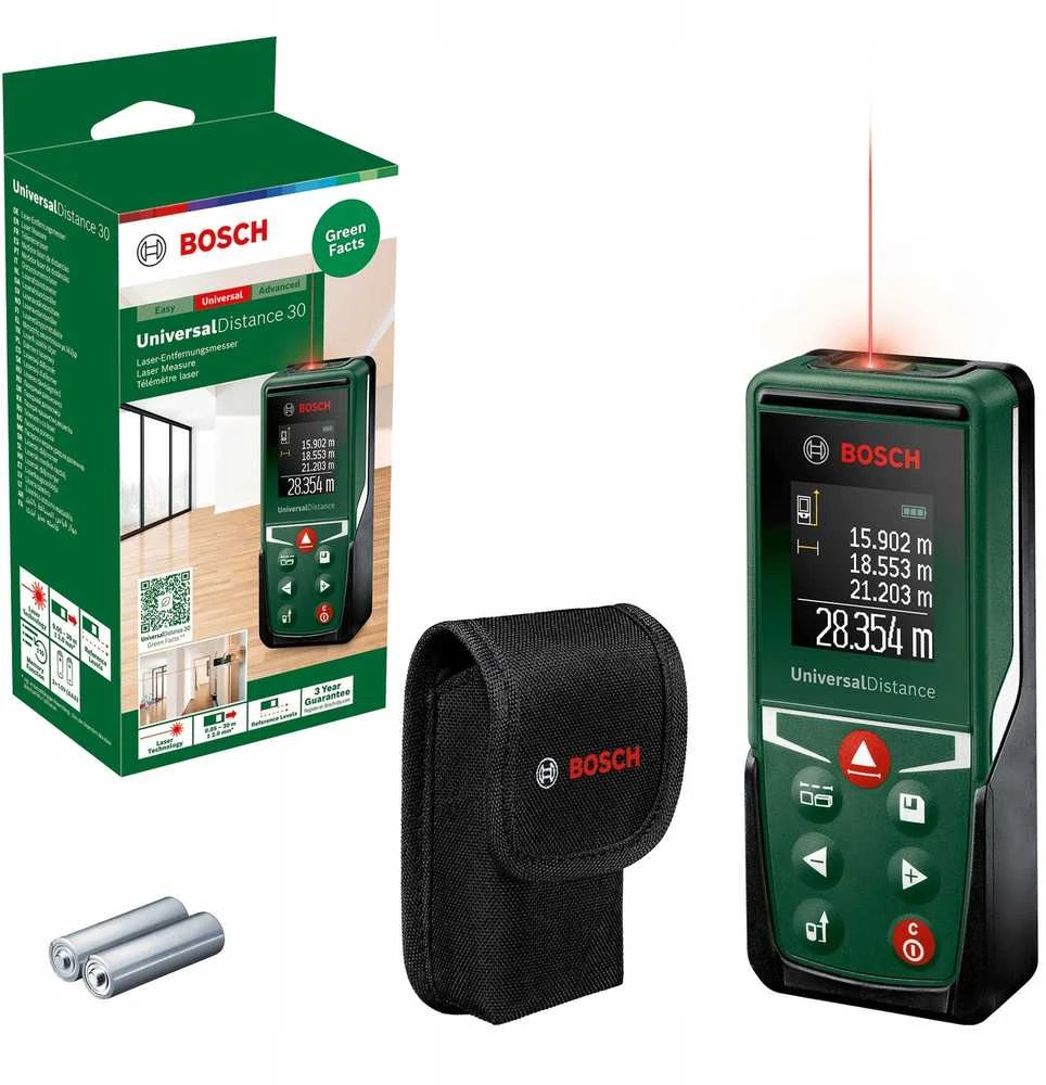 Lazerinis atstumų matuoklis Bosch UniversalDistance 30