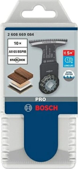 BOSCH MT DAUGIAFUNKCIS PJŪKLELIS PRO AII 65 BSPIB 65 x 40 mm /10 vnt.