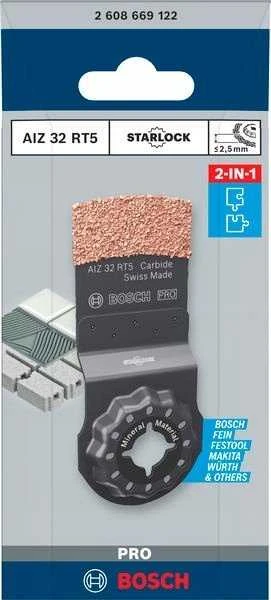 Bosch AIZ 32 RT5,Multi Mat. 2,5 x 32mm,1 vnt.STARLOCK