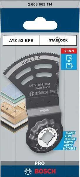 Bosch AYZ 53 BPB 53 x 40 mm STARLOCK 1 vnt.