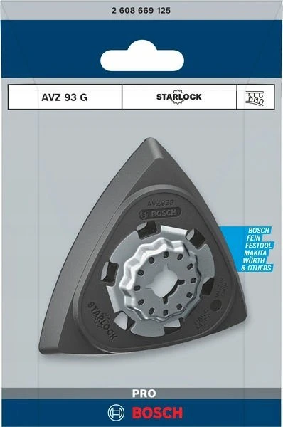 Bosch Trikampė šlifav.plokštė PRO AVZ 93 G