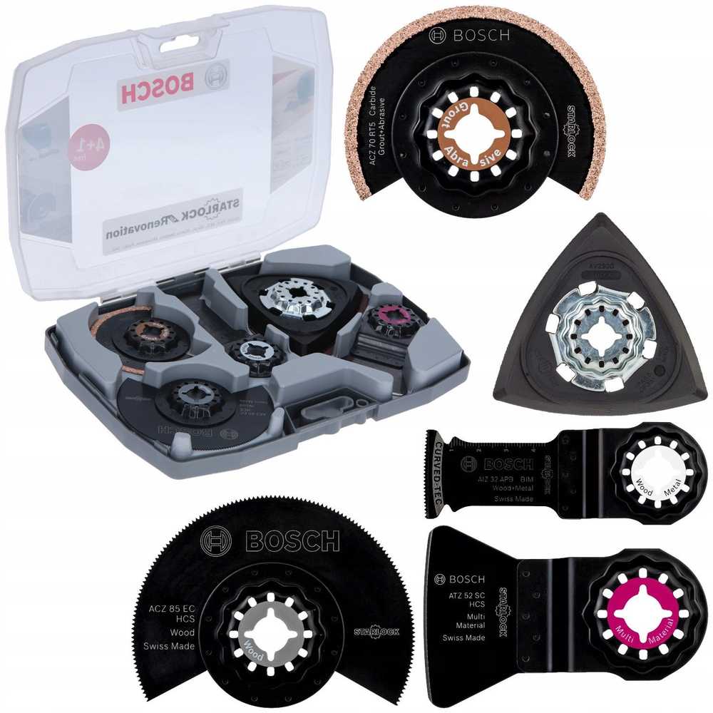 5 dalių priedų komplektas Bosch 2608666151