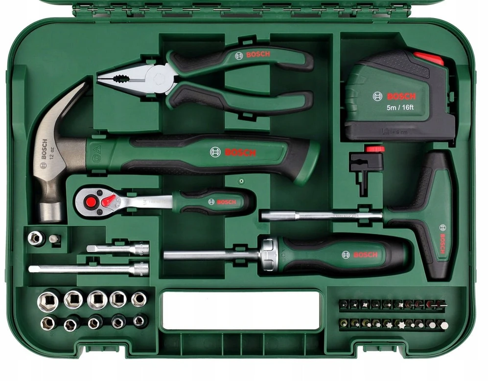 Bosch Mechaniniai įrankiai rinkinys, 64-vnt.