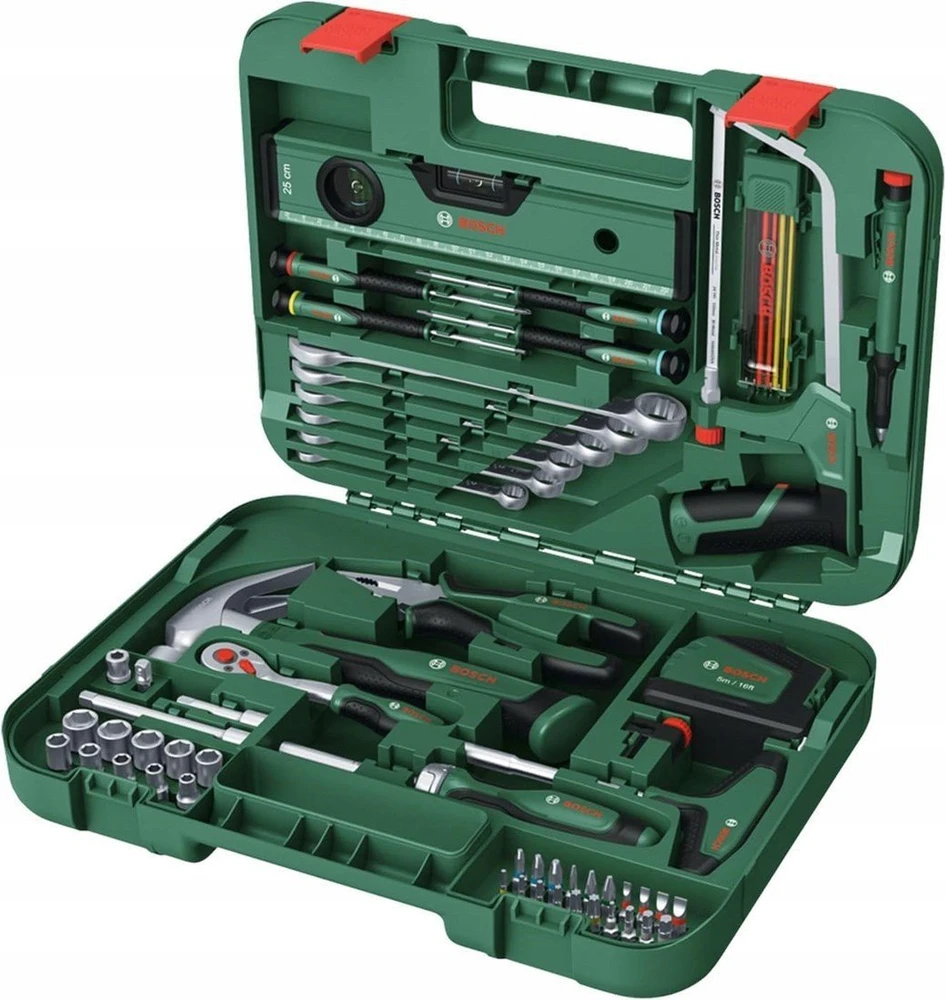 Bosch Mechaniniai įrankiai rinkinys, 64-vnt.