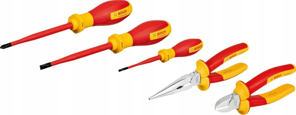 5 dalių replių ir atsuktuvų rinkinys BOSCH VDE