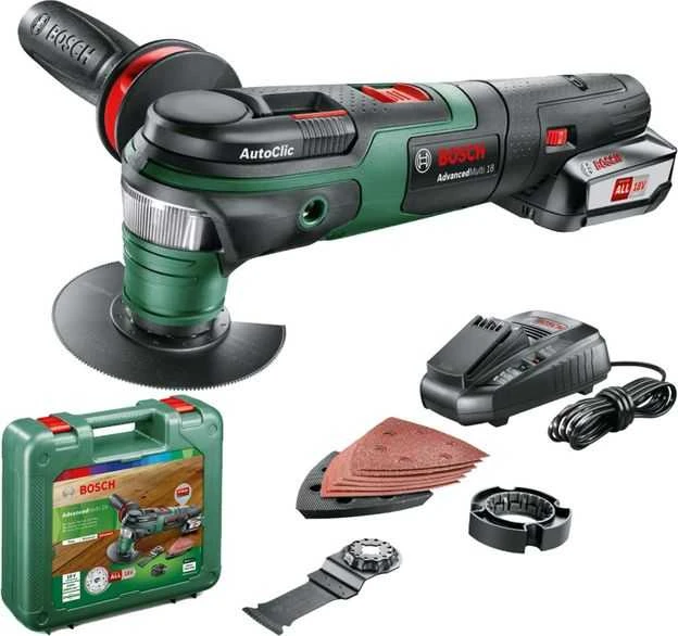 Bosch AdvancedMulti18 (1x2Ah) Multifunkcinis įrankis
