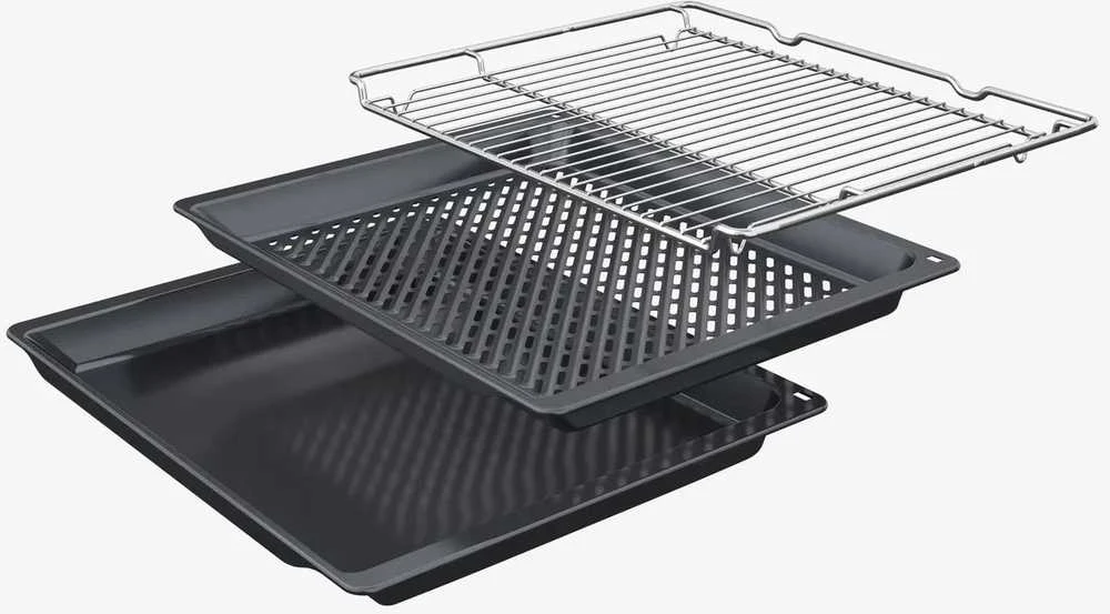 Bosch HBA272BB3 Serija 4, Įmontuojamoji orkaitė, 60 x 60 cm, Juodas