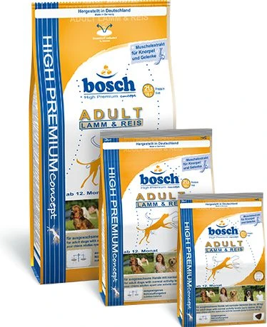 bosch Dog ADULT ėriena & RICE 1kg