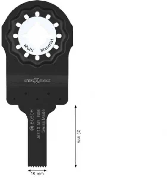 Bosch AIZ 10 AB, Mediena Metalas 10 x 20mm, 1 vnt.STARLOCK