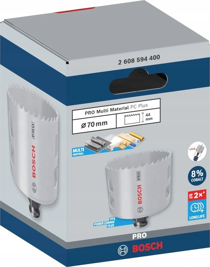 Bosch 70 mm ręž.karūna PRO PC Plus Multi Material