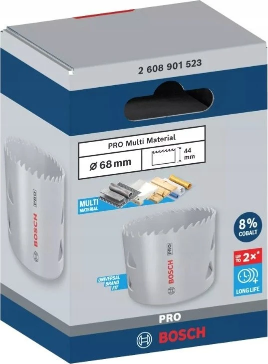 „Bosch HSS-Bimet.žalias.body PRO“ 68 mm